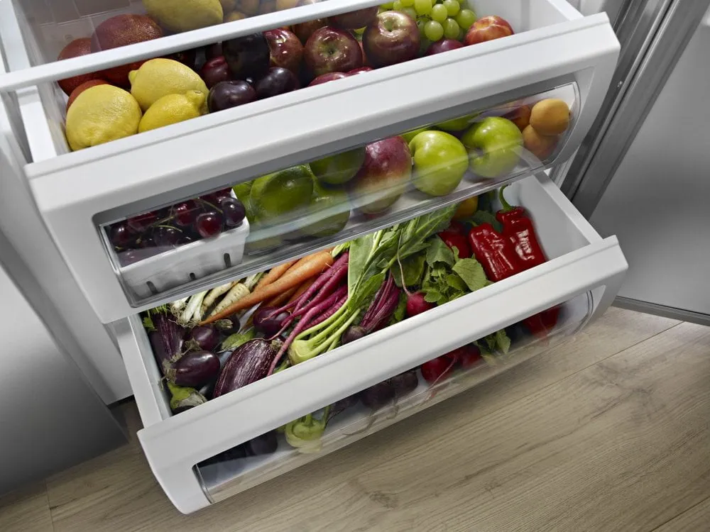 Kitchenaid KBSD618ESS 29.5 Cu. Ft 48-Inch Width Built-In Side By Side Refrigerator - Stainless Steel