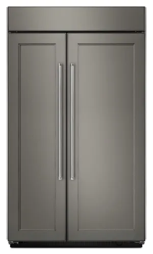 Kitchenaid KBSN602EPA 25.5 Cu. Ft 42-Inch Width Built-In Side By Side Refrigerator - Panel Ready Pa
