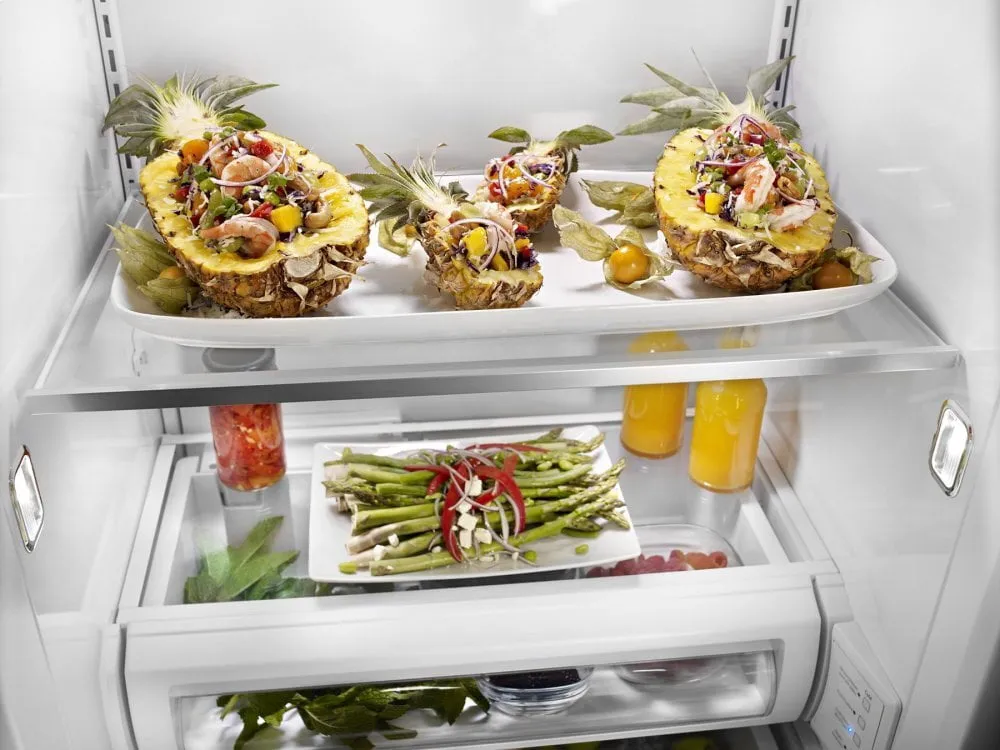 Kitchenaid KBSN608ESS 30.0 Cu. Ft 48-Inch Width Built-In Side By Side Refrigerator With Printshield&#8482; Finish - Stainless Steel With Printshield&#8482; Finish