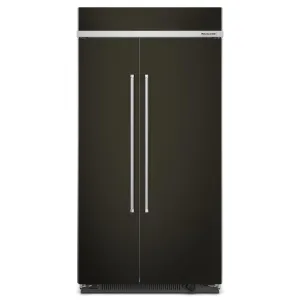 Kitchenaid KBSN702MBS 25.5 Cu Ft. 42" Built-In Side-By-Side Refrigerator With Printshield&#8482; Finish