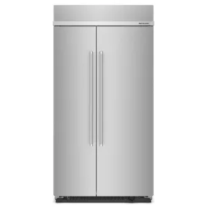 Kitchenaid KBSN702MPS 25.5 Cu Ft. 42" Built-In Side-By-Side Refrigerator With Printshield&#8482; Finish