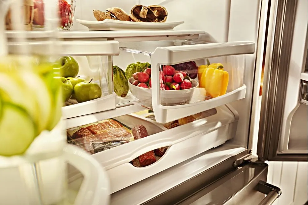 Kitchenaid KRFC300ESS 20 Cu. Ft. 36-Inch Width Counter-Depth French Door Refrigerator With Interior Dispense - Stainless Steel