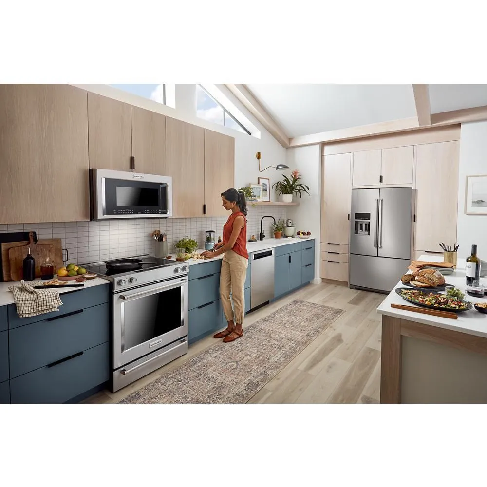 Kitchenaid KRFF577KPS 26.8 Cu. Ft. Standard-Depth French Door Refrigerator With Exterior Ice And Water Dispenser