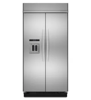 Kitchenaid KSSC48QVS 29.5 Cu. Ft. 48-Inch Width Built-In Side-By-Side Refrigerator, Architect Series Ii - Stainless Steel