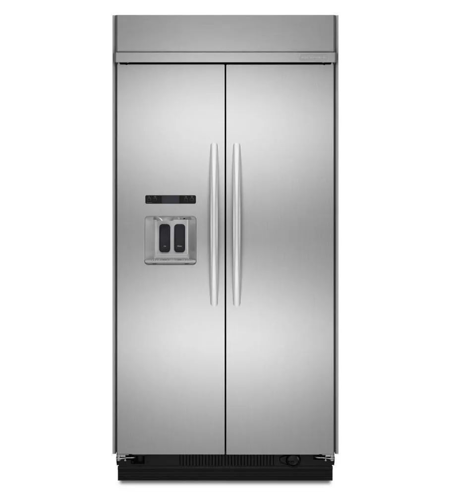 Kitchenaid KSSC48QVS 29.5 Cu. Ft. 48-Inch Width Built-In Side-By-Side Refrigerator, Architect Series Ii - Stainless Steel
