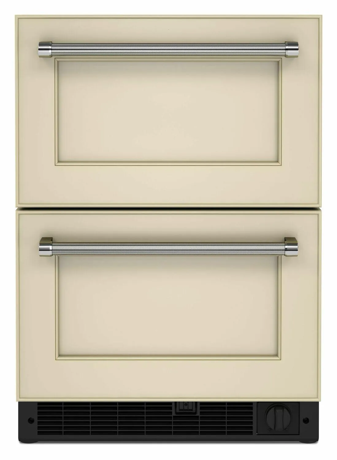 Kitchenaid KUDF204KPA 24" Panel-Ready Undercounter Double-Drawer Refrigerator/Freezer - Panel Ready Pa