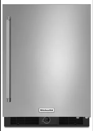 Kitchenaid KURR104ESB 24" Undercounter Refrigerator With Stainless Steel Door
