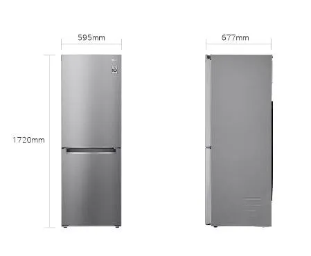 LG GB-B306PZ 306L 2-Door (Bottom Freezer)