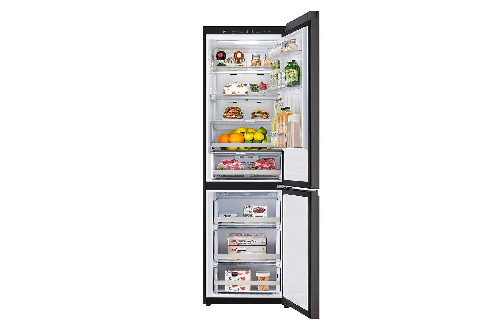 LG GB-B3442BE 344L 2-Door Fridge (3 Ticks)