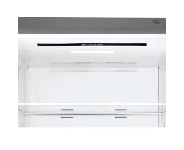LG GB-B4452PZ 451 L Bottom Freezer with Inverter Compressor in Platinum silver