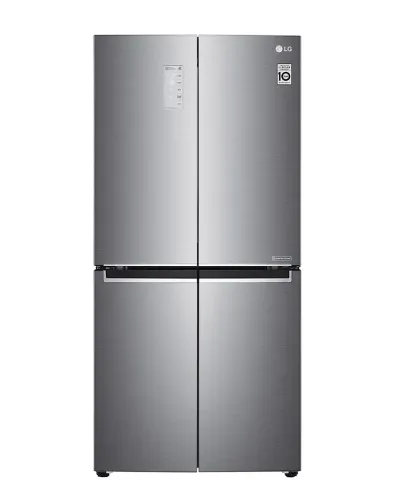 LG GF-B4533PZ 464L Multi Door Refrigerator with Smart Inverter Compressor in Platinum Silver