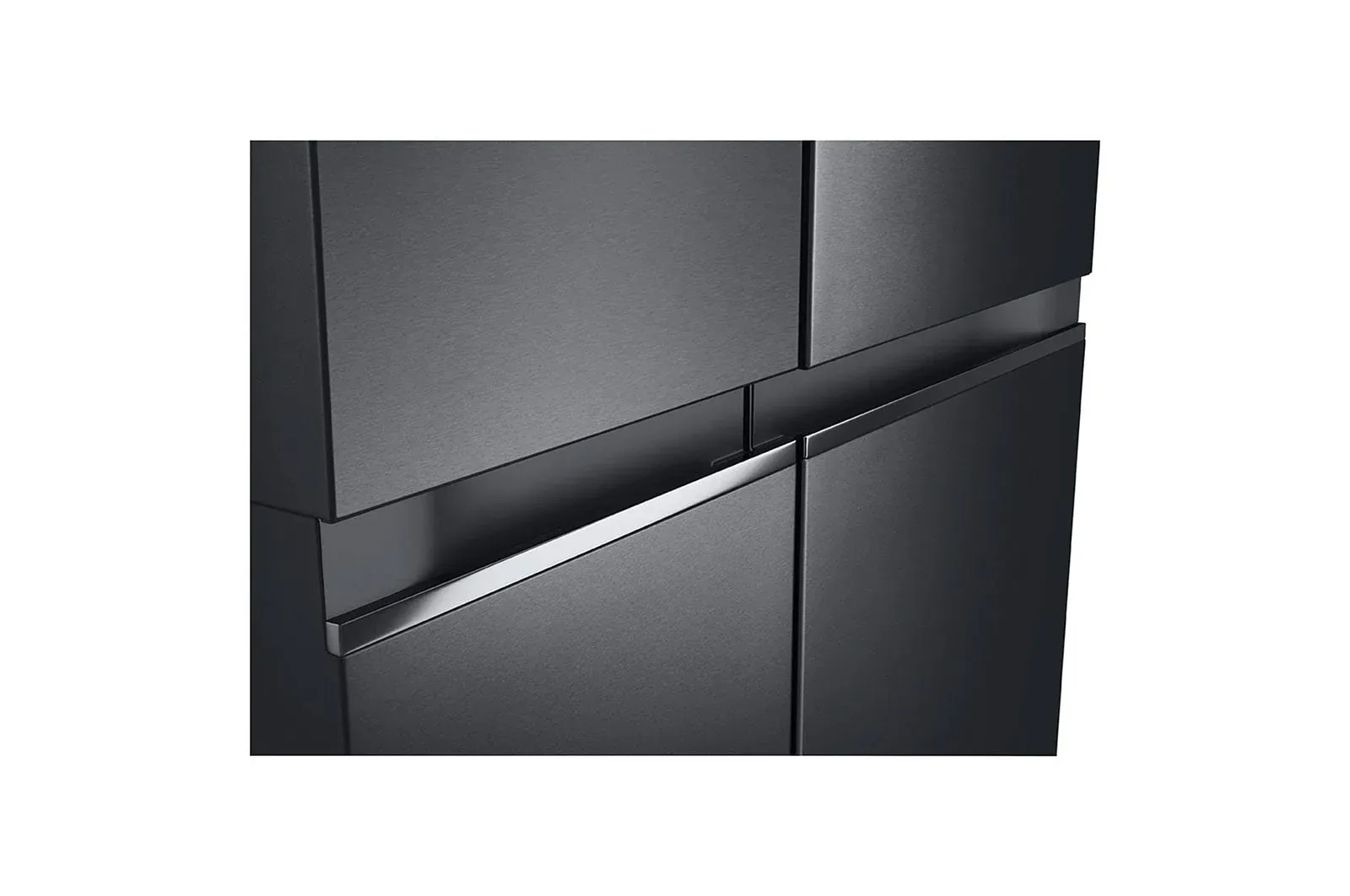 LG GS-B6472MC 647L side-by-side-fridge with Linear Compressor in Matt Black