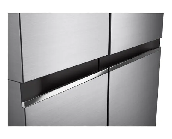 LG GS-B6472PZ 647L side-by-side-fridge with Linear Compressor in Platinum Silver