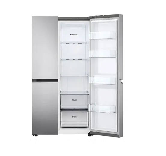 LG GS-B6472PZ 647L side-by-side-fridge with Linear Compressor in Platinum Silver