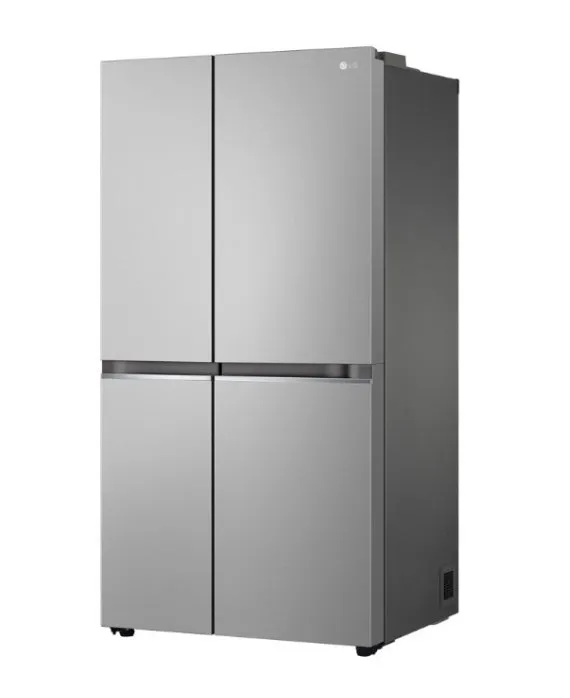 LG GS-B6473PY Side-by-Side Refrigerator, Smart Inverter Compressor, 647L, Prime Silver