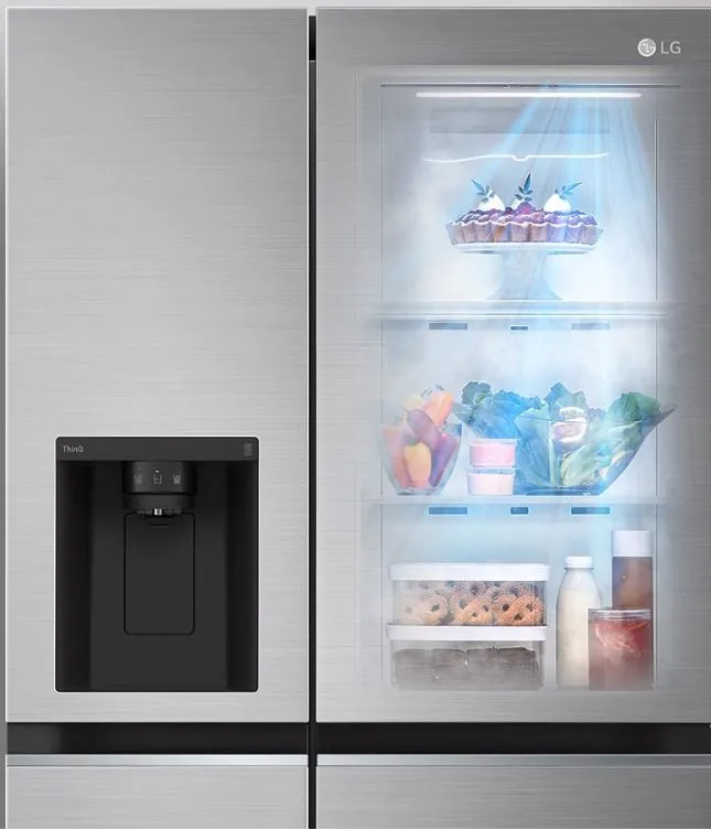 LG GS-L6172PZ 617L side-by-side-fridge with Smart Inverter Compressor