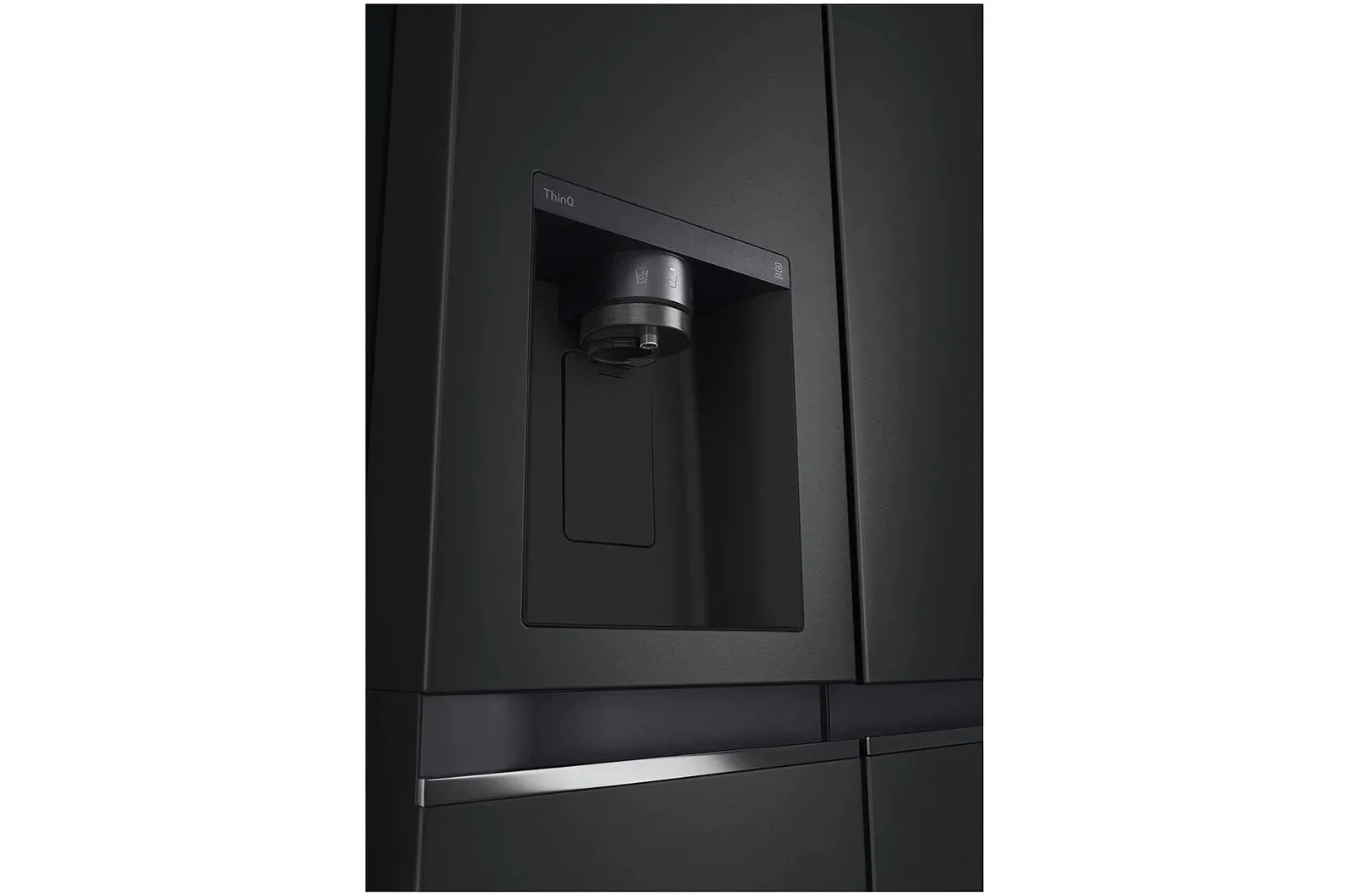 LG GS-L6473EP 617L side-by-side-fridge with Smart Inverter Compressor in Matt Black