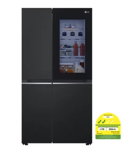 LG GS-V6473EP 647L InstaView Refrigerator in Essence Matte Black