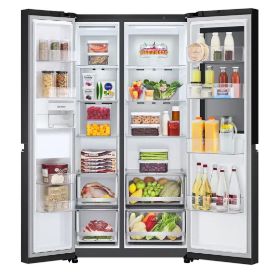 LG GS-V6473EP 647L InstaView Refrigerator in Essence Matte Black