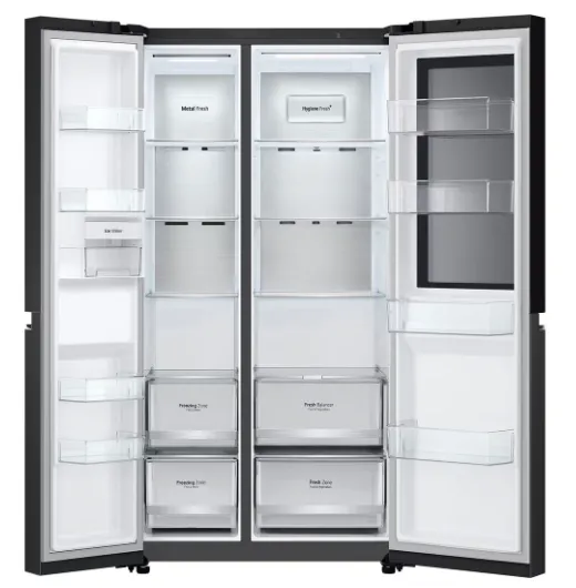 LG GS-V6473EP 647L InstaView Refrigerator in Essence Matte Black