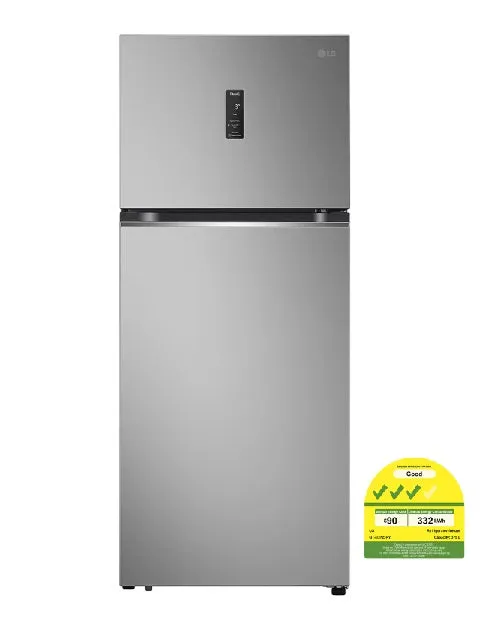 LG GT-B3723PY 375L Smart Inverter Compressor Top Freezer in Prime Silver