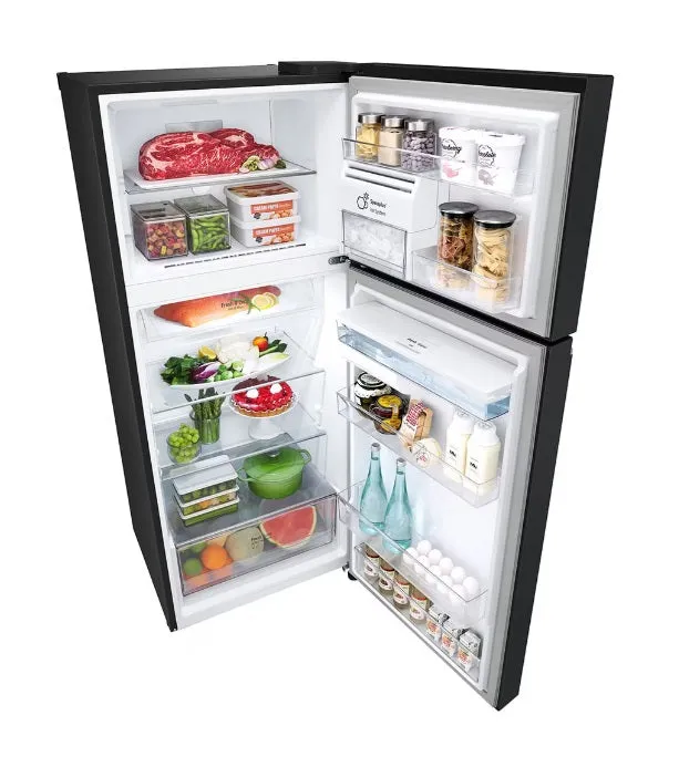 LG GT-F3953EP 383L Top Freezer in Matte Black