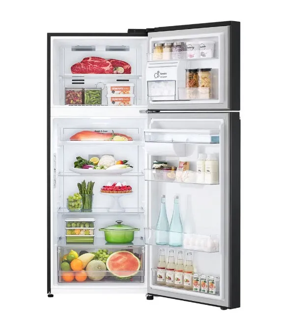 LG GT-F3953EP 383L Top Freezer in Matte Black