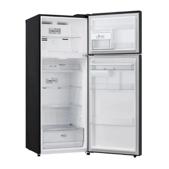 LG GT-F4604EP 449L Top Freezer in Matte Black