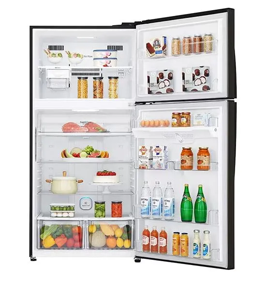 LG GT-M5967BL 2 Door Refrigerators Top Freezer
