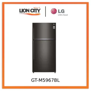 LG GT-M5967BL 2 Door Refrigerators Top Freezer