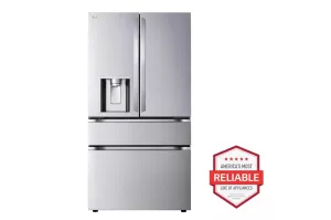 Lg LF25G8330S 25 Cu. Ft. Smart Counter-Depth Max&#8482; 4-Door French Door Refrigerator With Full-Convert Drawer&#8482;