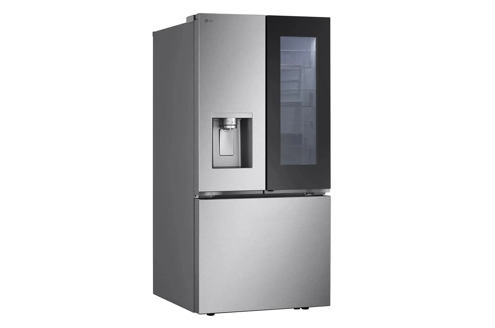 Lg LF25S6560S 25 Cu. Ft. Smart Standard-Depth Max&#8482; French Door Refrigerator With Instaview Door-In-Door And Craft Ice&#8482;