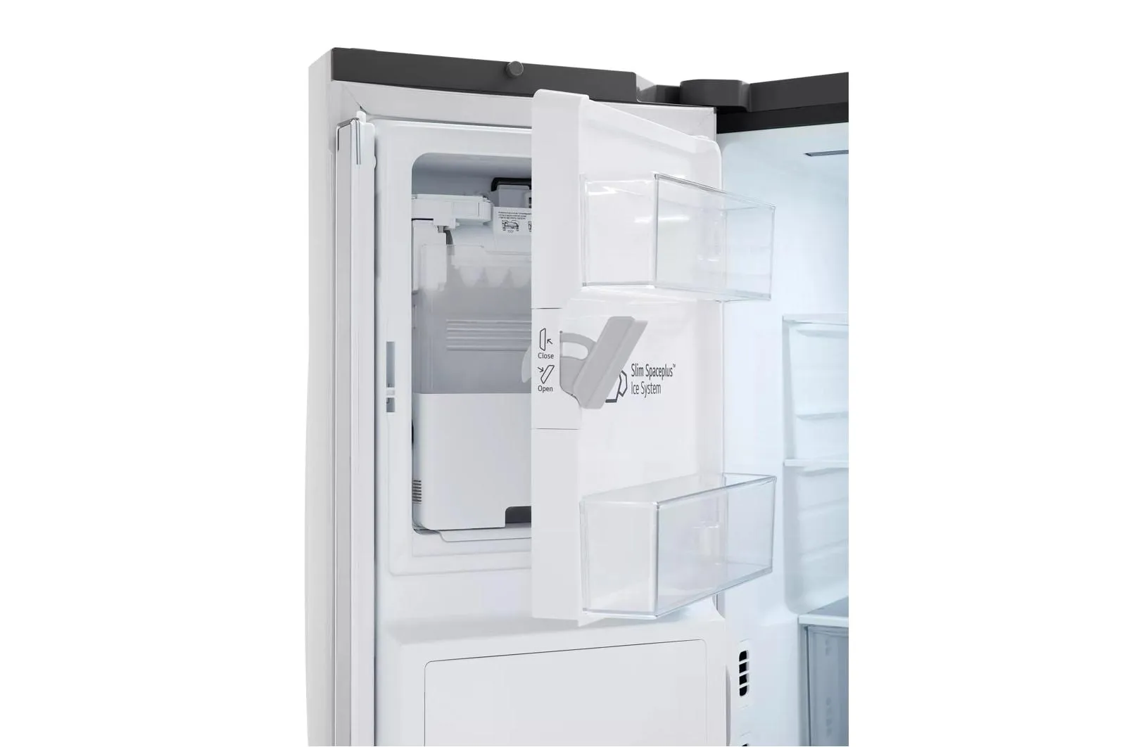 Lg LF26C6360S 26 Cu. Ft. Smart Counter-Depth Max&#8482; French Door Refrigerator With Instaview Door-In-Door