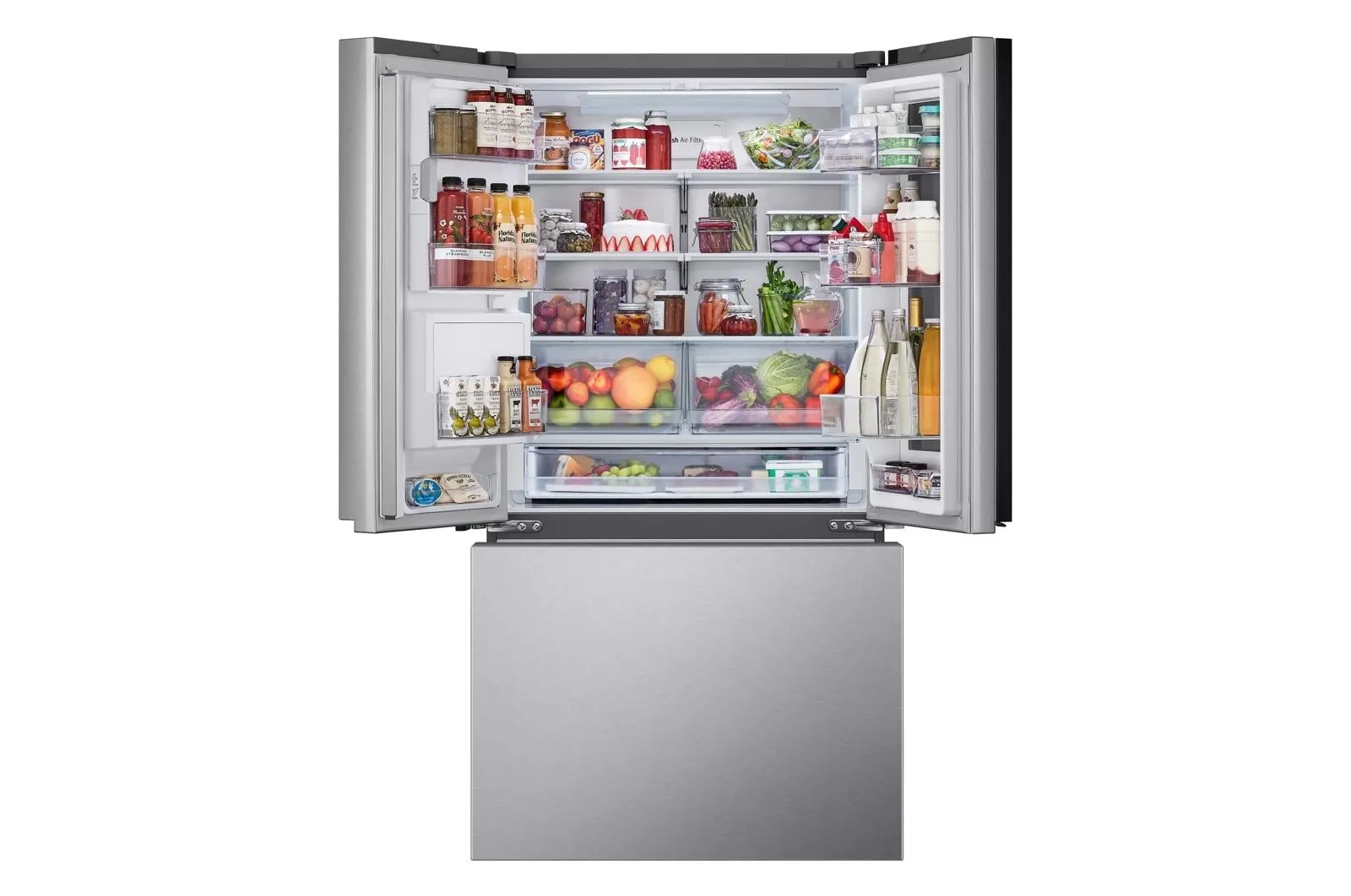 Lg LF26C6360S 26 Cu. Ft. Smart Counter-Depth Max&#8482; French Door Refrigerator With Instaview Door-In-Door