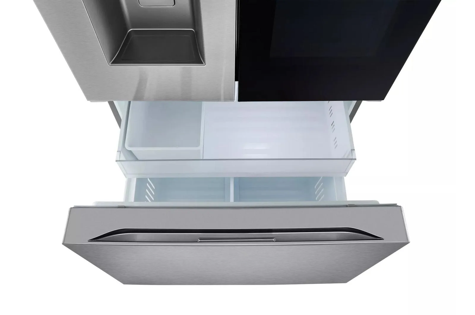 Lg LF26C6360S 26 Cu. Ft. Smart Counter-Depth Max&#8482; French Door Refrigerator With Instaview Door-In-Door