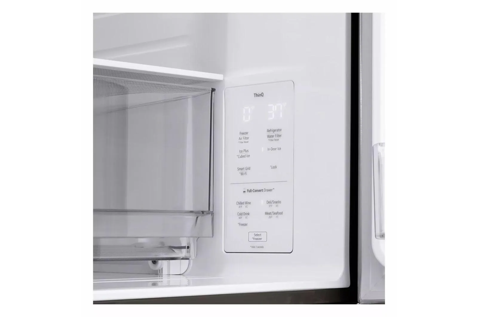 Lg LF29H8330D 29 Cu. Ft. Smart Standard-Depth Max&#8482; 4-Door French Door Refrigerator With Full-Convert Drawer&#8482;