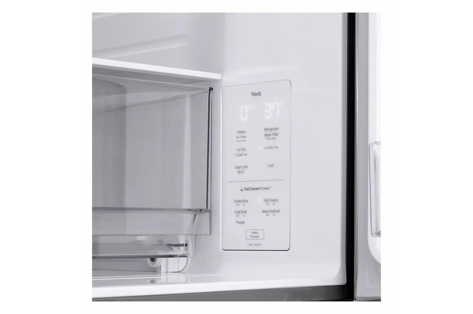 Lg LF29S8330S 29 Cu. Ft. Smart Standard-Depth Max&#8482; 4-Door French Door Refrigerator With Full-Convert Drawer&#8482;