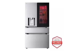 Lg LF29S8365S 29 Cu. Ft. Smart Instaview Door-In-Door Standard-Depth Max&#8482; 4-Door French Door Refrigerator With Mycolor&#8482;
