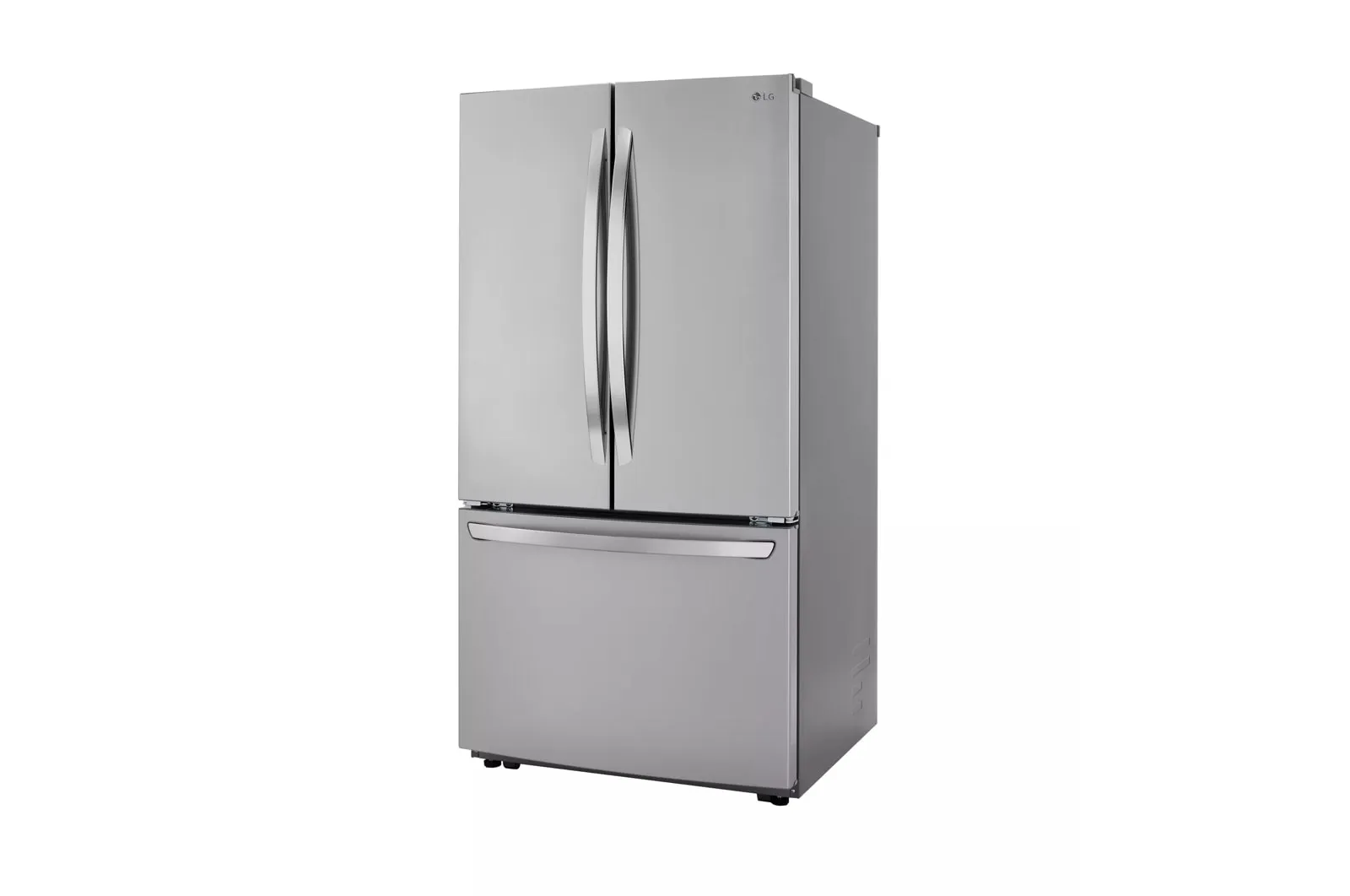Lg LRFCC23D6S 23 Cu.Ft French Door, Counter-Depth, Non Dispense Refrigerator