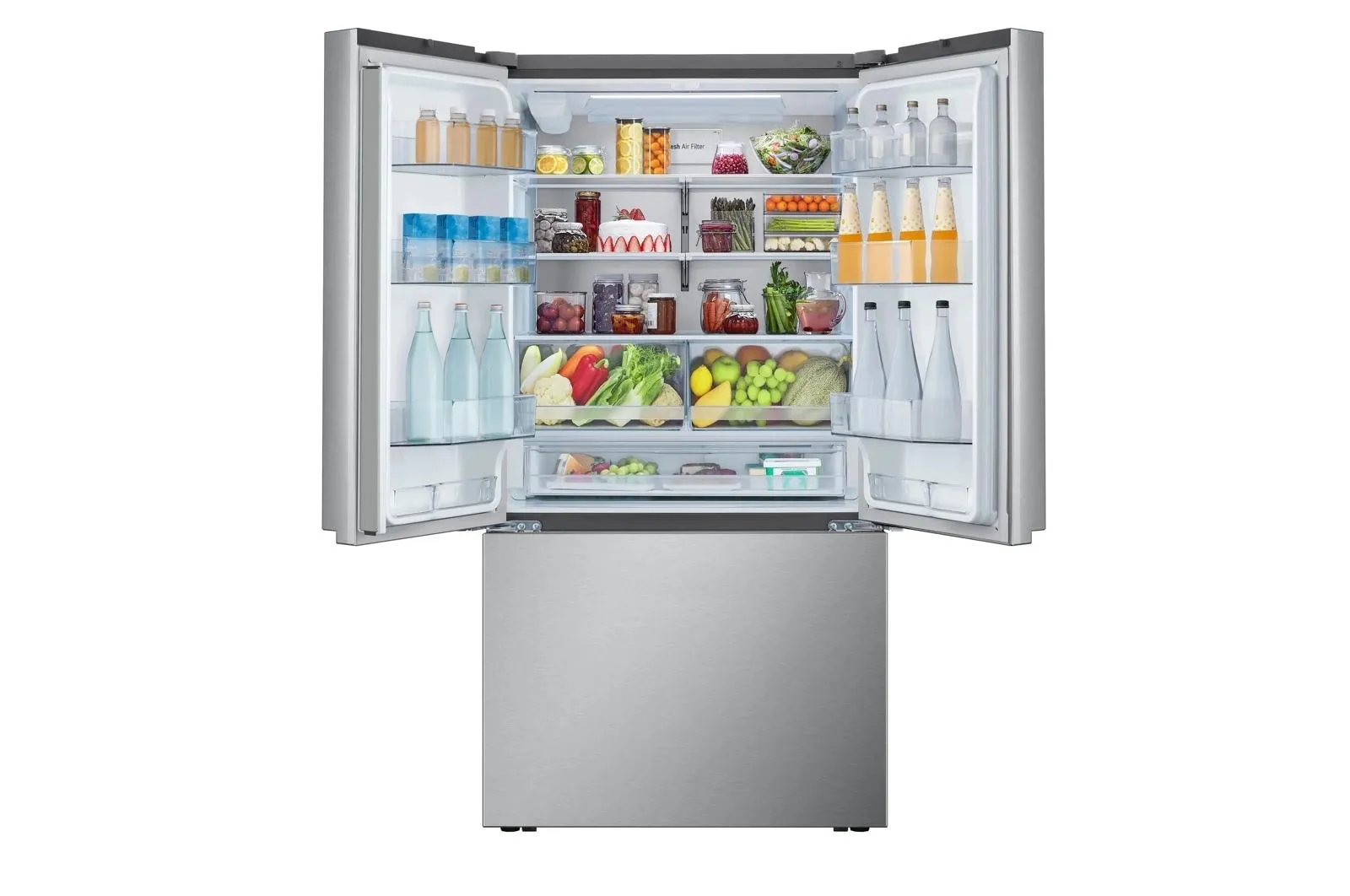 Lg LRFLC2716S 27 Cu. Ft. Smart Counter-Depth Max&#8482; French Door Refrigerator