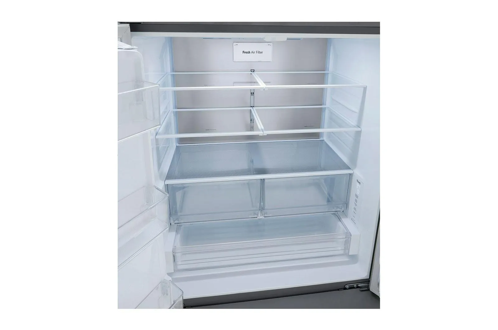Lg LRFOC2606S 26 Cu. Ft. Smart Instaview Counter-Depth Max French Door Refrigerator