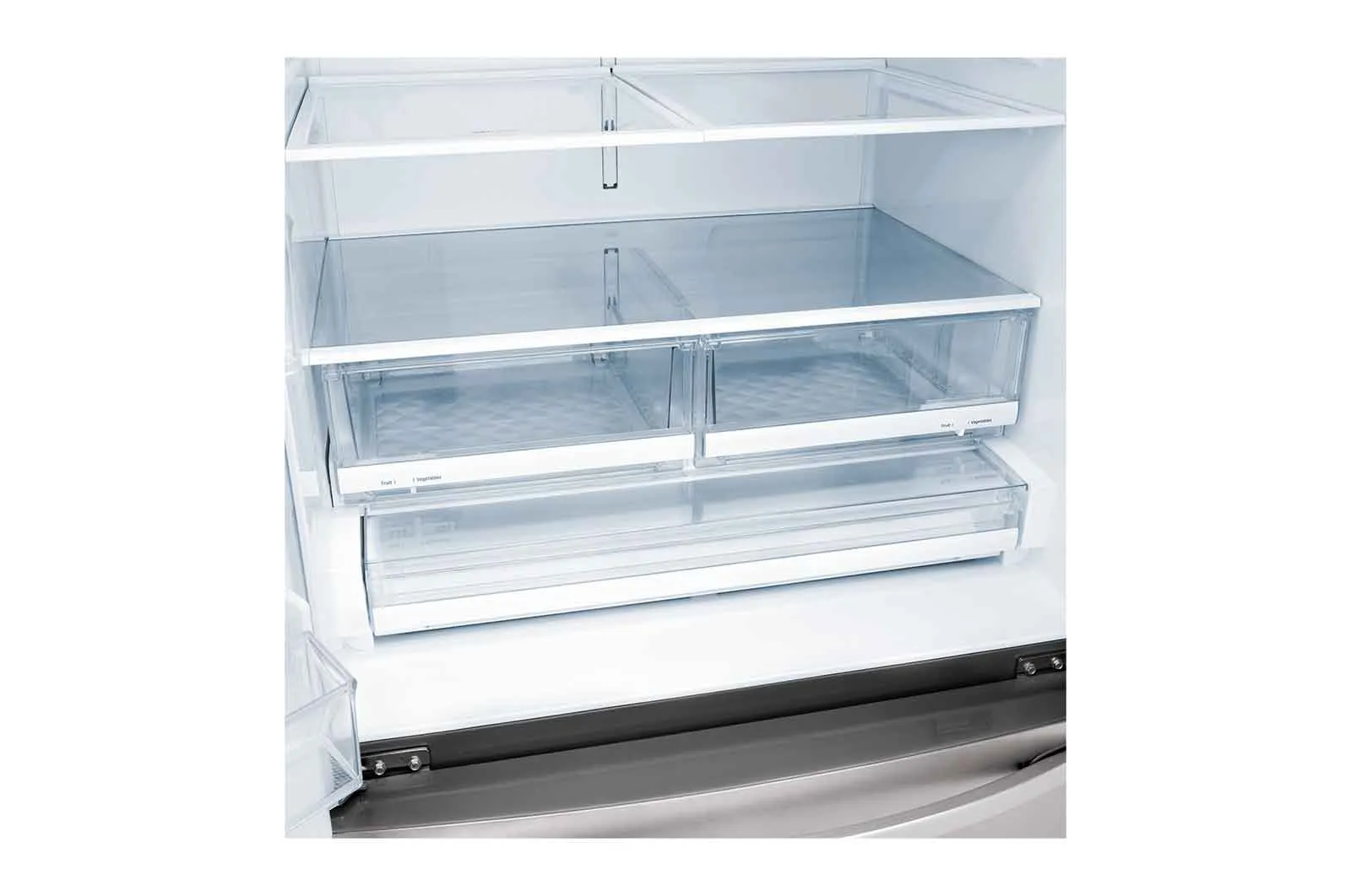 Lg LRFS28XBS 28 Cu.Ft 3 Door French Door, Standard Depth, Ice And Water With Single Ice