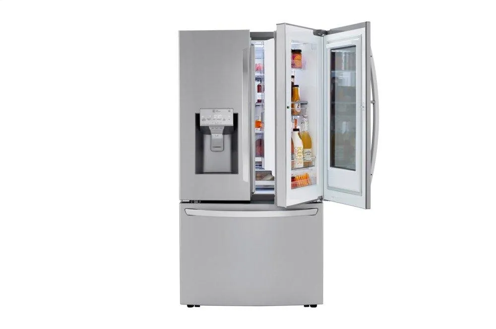Lg LRFVS3006S 30 Cu. Ft. Smart Wi-Fi Enabled Instaview&#8482; Door-In-Door Refrigerator With Craft Ice&#8482; Maker