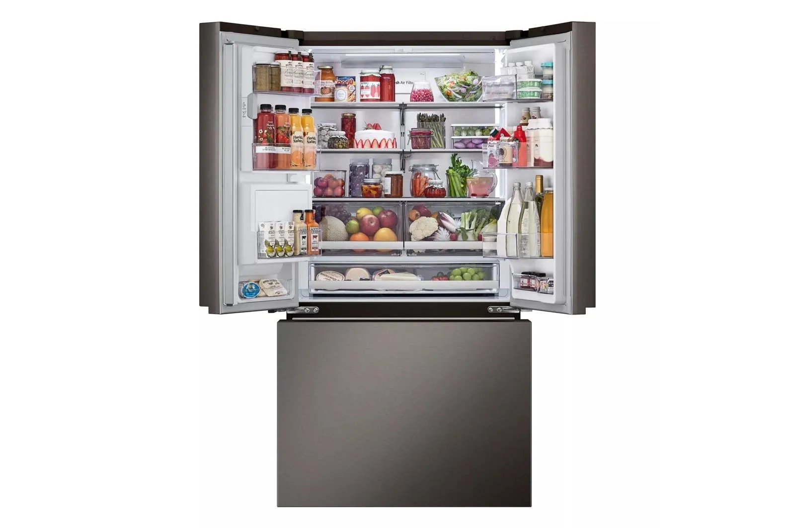 Lg LRYXC2606D 26 Cu. Ft. Smart Counter-Depth Max&#8482; French Door Refrigerator With Four Types Of Ice