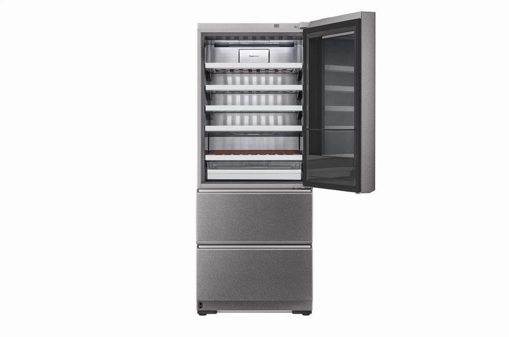 Lg URETC1408N Lg Signature 15 Cu. Ft. Smart Wi-Fi Enabled Instaview&#8482; Wine Cellar Refrigerator