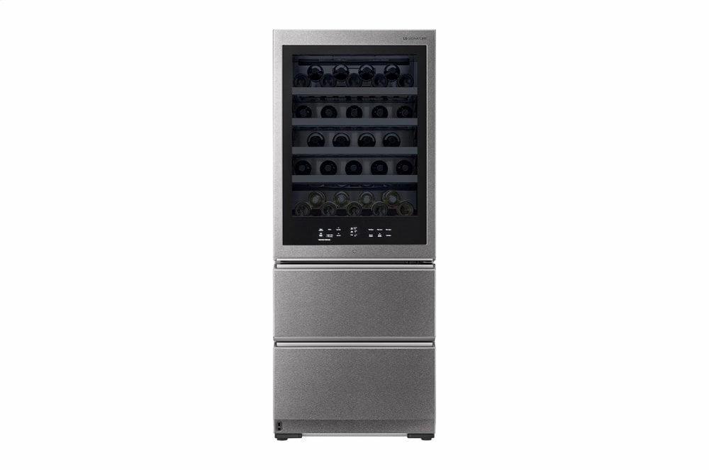 Lg URETC1408N Lg Signature 15 Cu. Ft. Smart Wi-Fi Enabled Instaview&#8482; Wine Cellar Refrigerator