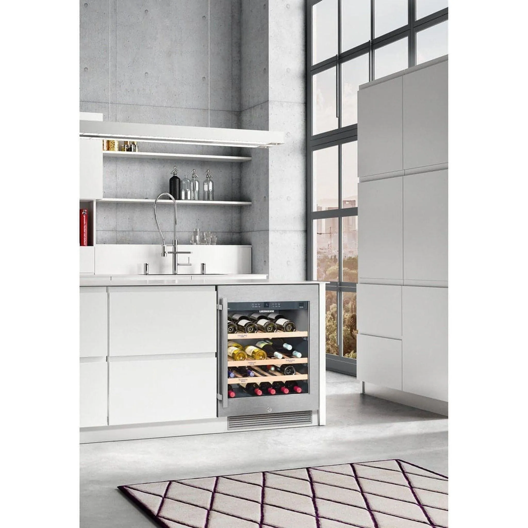 Liebherr - GrandCru - 600mm - 46 Bottle - Undercounter Wine Cooler - UWKes 1752