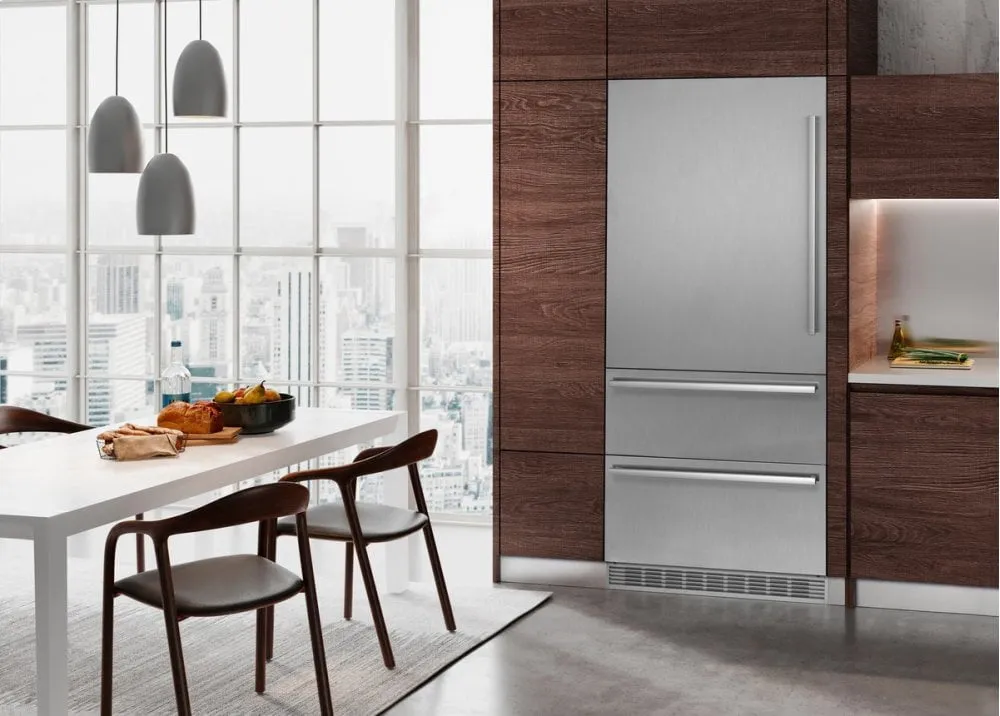 Liebherr HC2081 36" Combined Refrigerator-Freezer With Nofrost For Integrated Use
