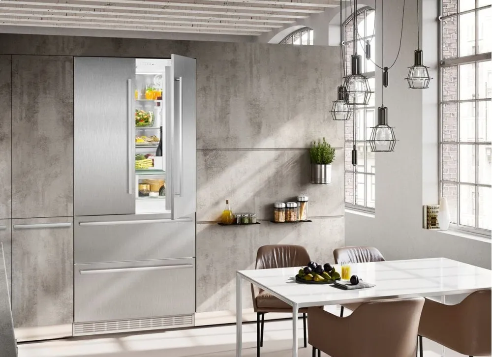 Liebherr HC2082 36" Combined Refrigerator-Freezer With Nofrost For Integrated Use