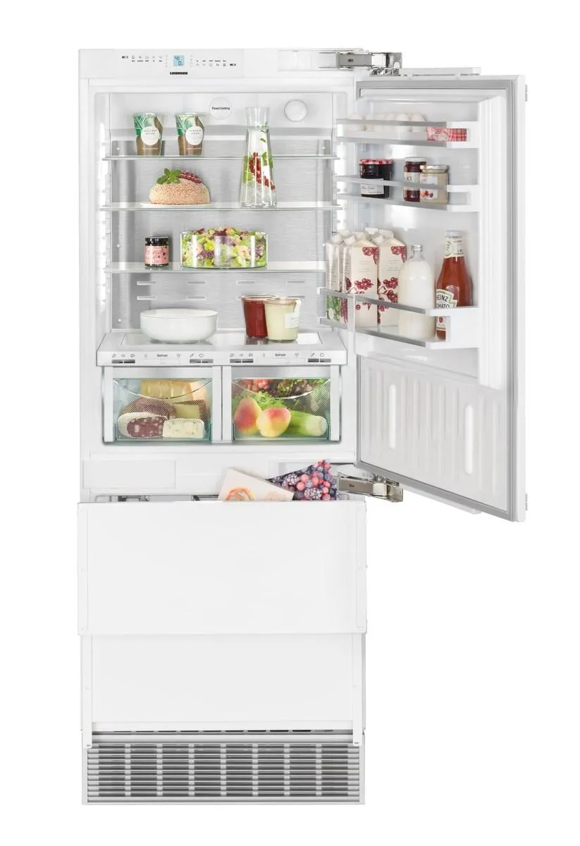 Liebherr HCB1590 Combined Refrigerator-Freezer With Biofresh And Nofrost For Integrated Use